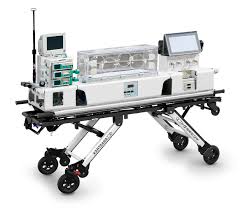 TG-880 C4 IN Incubator Ambulance Stretcher with medical incubator mounted