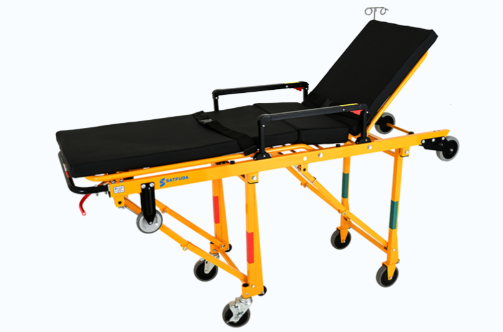 Satpuda AST-919D Certified Ambulance Stretcher